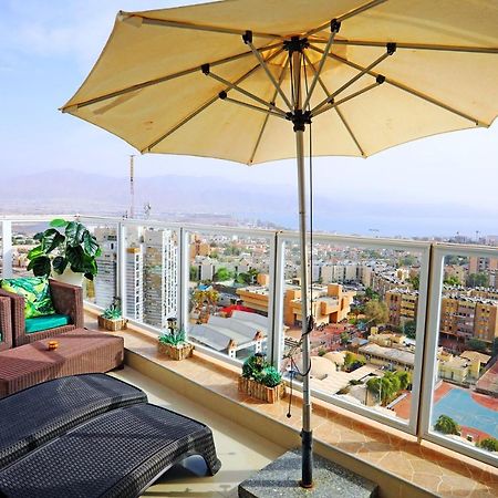 Apartament ★ Amazing View ★ Relaxing Balcony ★ Quiet ★ Ejlat Zewnętrze zdjęcie