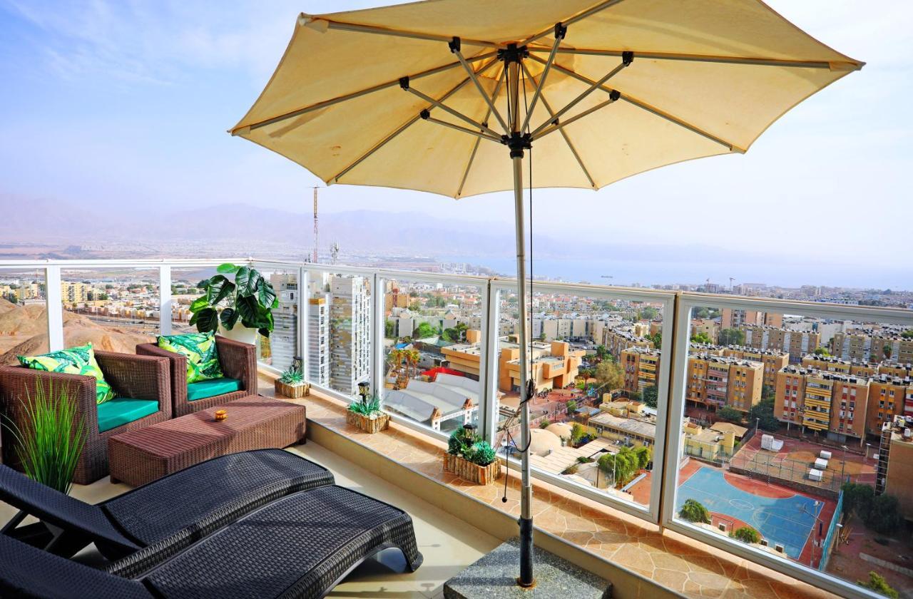 Apartament ★ Amazing View ★ Relaxing Balcony ★ Quiet ★ Ejlat Zewnętrze zdjęcie